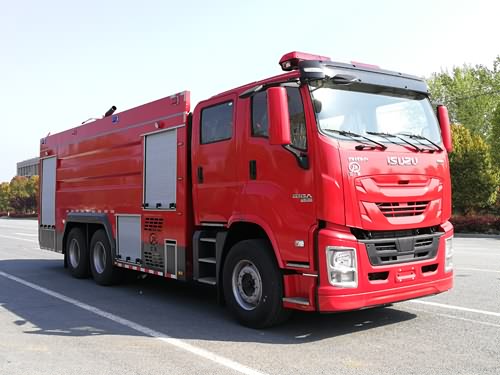 国六五十铃16吨泡沫消防车公告下发，可接受预订了！